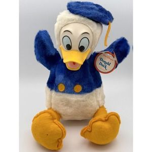 Donald Duck Plush - Rubber Face -California Stuffed Toys-early 70s -vintage